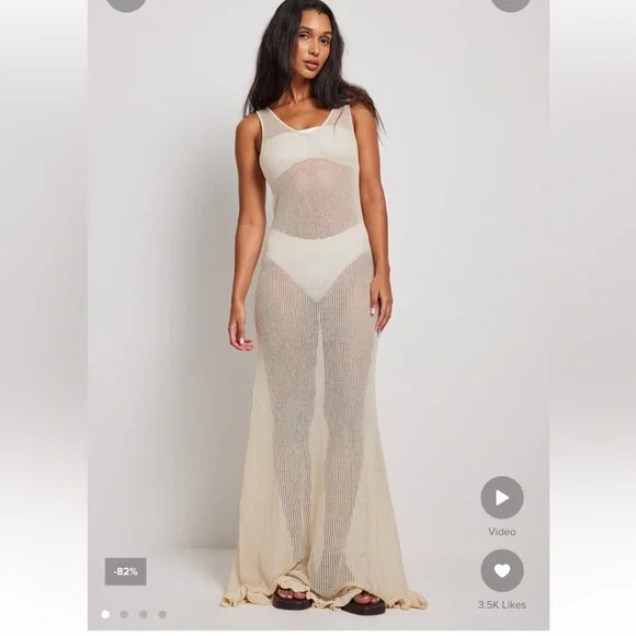 Na-kd: knit maxi dress - Picture 3 of 3